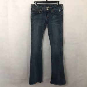 True Religion Women’s denim boot cut  size 28 blue